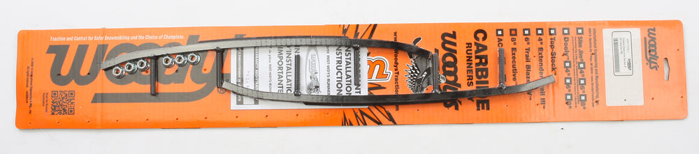 Woodys 8’’ Carbide Runners Pol - Snowmobile Collection