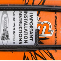 Woodys 8’’ Carbide Runners Pol - Snowmobile Collection