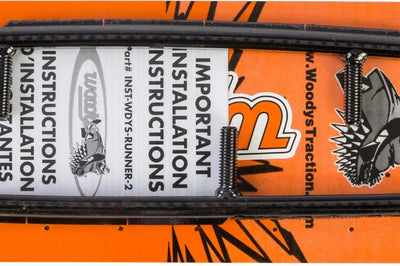 Woodys 8’’ Carbide Runners Pol - Snowmobile Collection