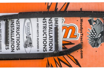 Woodys 8’’ Carbide Runners Pol - Snowmobile Collection