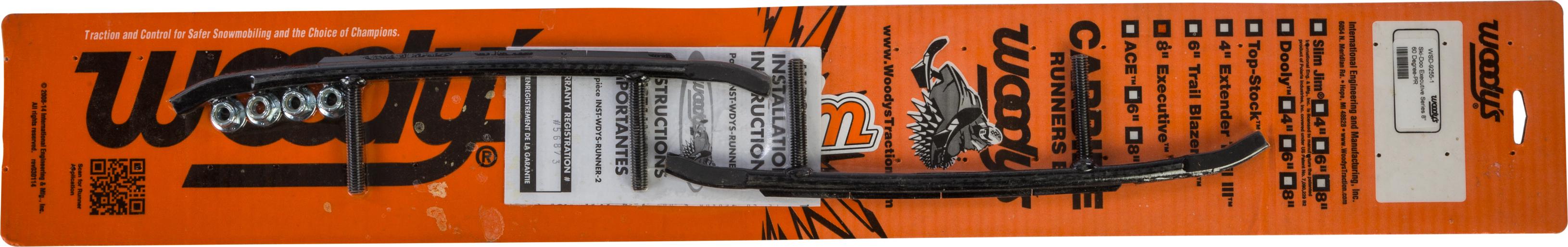 Woodys 8’’ Carbide Runners S-d - Snowmobile Collection