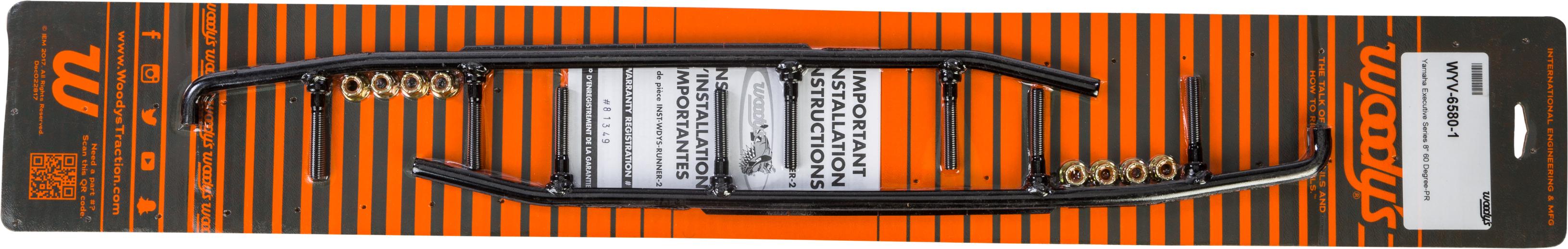 Woodys 8’’ Carbide Runners Yam - Snowmobile Collection