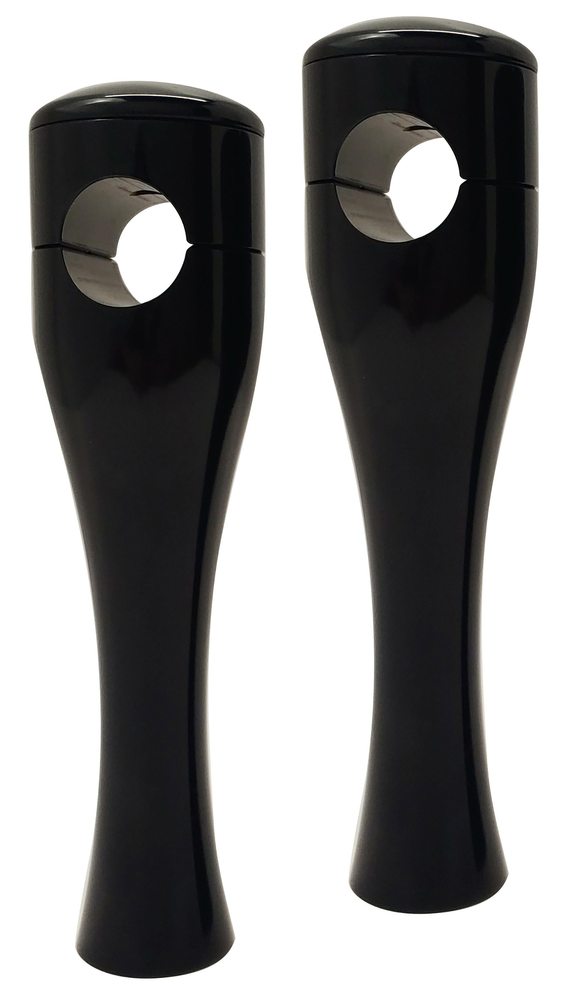 Accutronix 8’’ Hourglass Riser 1’’ Bars Fx & Xl Black - Harddrive Products