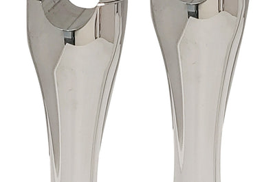 Accutronix 8’’ Hourglass Riser 1’’ Bars Fx & Xl Chrome - Harddrive Products