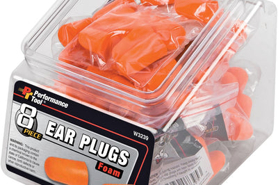 Performance Tool 8 Pack Ear Plug/12 Pk W/fishbowl Counter Display - Watercraft Collection
