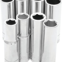 Performance Tool 8 Pc 1/2’’ Met Socket Set Deep - Watercraft Collection