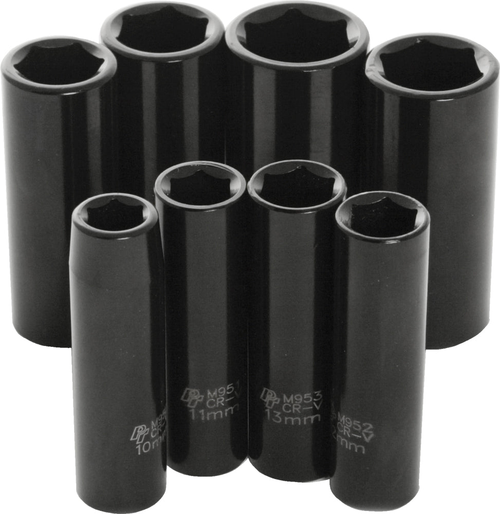 Performance Tool 8 Pc 3/8’’ Met Imp Skt Set Deep - Watercraft Collection