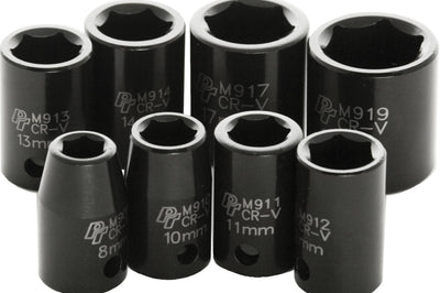 Performance Tool 8 Pc 3/8’’ Met Imp Skt Set Shallow - Watercraft Collection