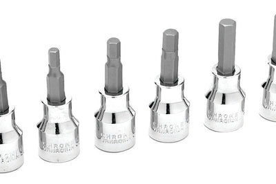 Performance Tool 8 Pc 3/8’’ Sae Hex Bit Set - Watercraft Collection