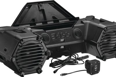 Boss Audio 8’’ Rack Mount Bluetooth Led Lightbar W/control - Atv Performance Products