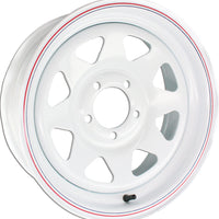 Awc 8 Spoke Steel Trailer Wheel 15’’x6’’ - Watercraft Collection