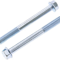 Bolt 8mm Hex Head Flange 6x1.0x55mm 10/pk - Tires & Wheels