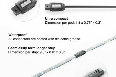 Xk Glow 8pc 7 Color Remote - Harddrive Products