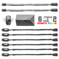 Xk Glow 8pc 7 Color Remote - Harddrive Products