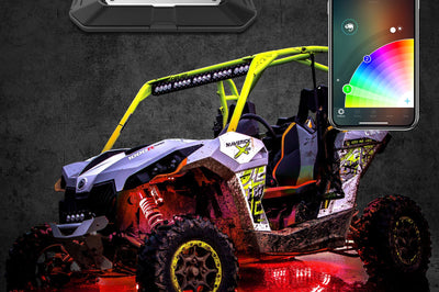 Xk Glow 8pc Rgb Rock Light - Atv Performance Products