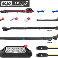 Xk Glow 8pc Rgb Rock Light - Atv Performance Products