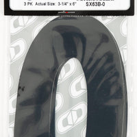 Dirt Digits #9 6’’ Black Super X 3/pk - White - Offroad Collection