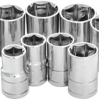 Performance Tool 9 Pc 1/2’’ Sae Socket Set Shallow - Watercraft Collection