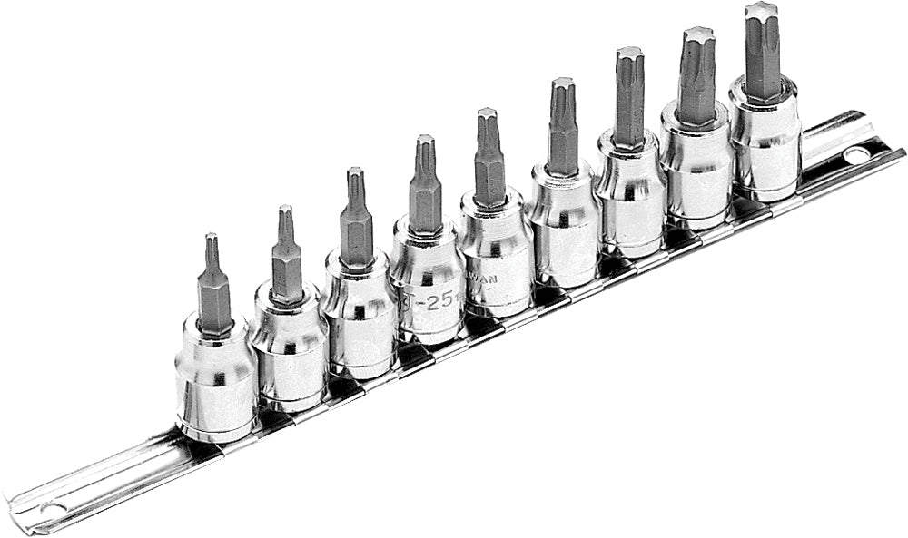 Performance Tool 9 Pc Star Bit Socket Set - Watercraft Collection