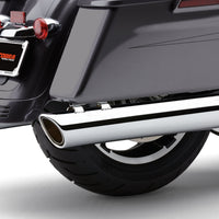 COBRA 909 Twins 4’’ Slip Ons Chrome Flh/Flt 17 22