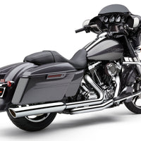 COBRA 909 Twins 4’’ Slip Ons Chrome Flh/Flt 95 16