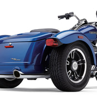 COBRA 909 Twins 4’’ Slip Ons Chrome Freewheeler 15 22