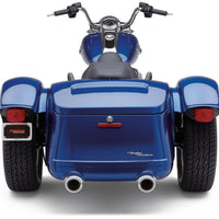 COBRA 909 Twins 4’’ Slip Ons Chrome Freewheeler 15 22