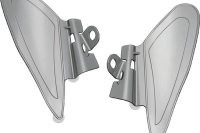 Kuryakyn Saddle Shields Heat Deflectors 14-Up Indian Models(excluding Scout) Smoke