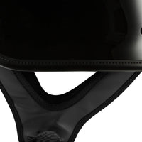 Highway 21 9mm German Beanie Helmet Chrome Xs - Black / 2X-Large - Harddrive Products