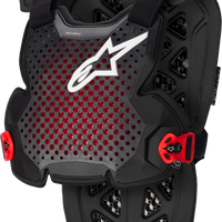 Alpinestars A-1 Chest Protector White/black/red Xl/2x - Anthracite/Black/Red / X-Large - 2X-Large - Apparel Collection