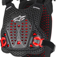 Alpinestars A-5 Plasma Chest Protector Black/red/white Xl/2x - Black/Red/White / X-Large - 2X-Large