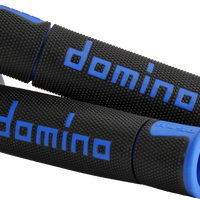 DOMINO RACING A450 Road Racing Grips Black/Blue Pair - Wheels