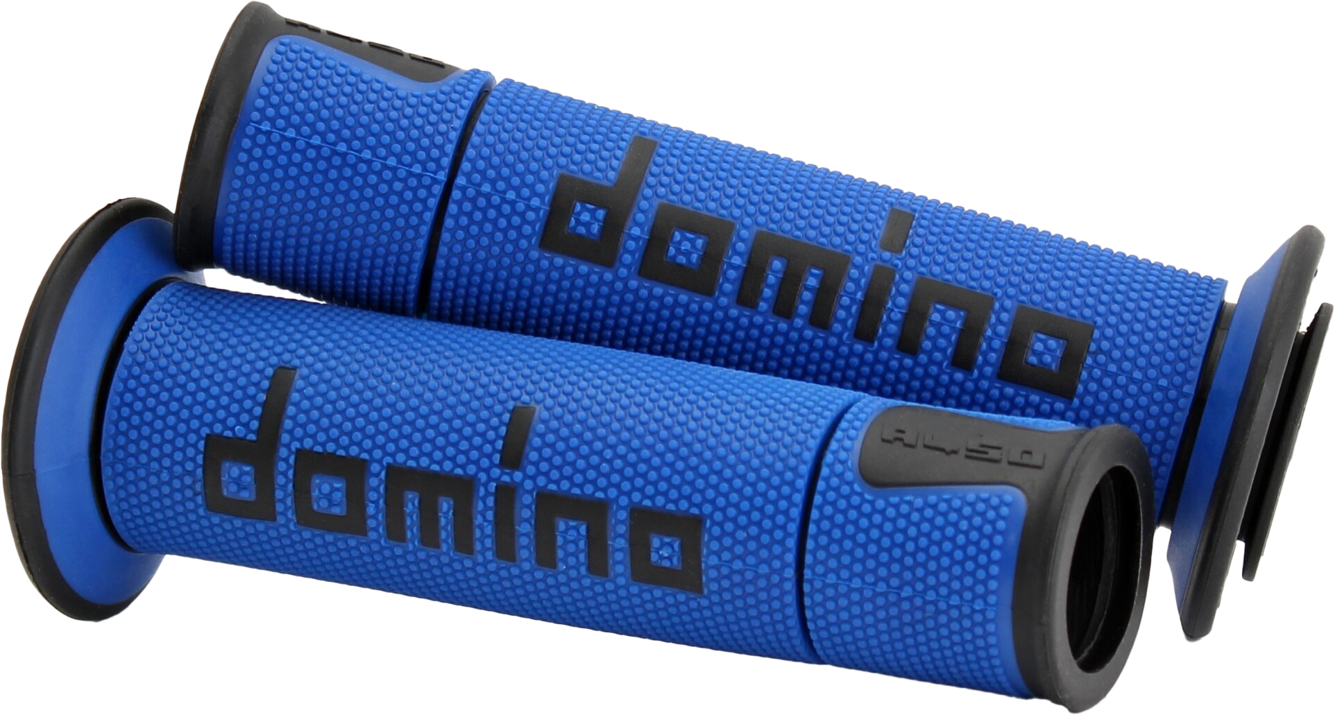 DOMINO RACING A450 Road Racing Grips Blue/Black Pair