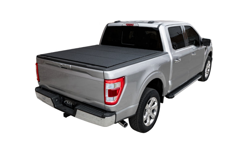 Access 09-18 Ram 1500 / 19+ Classic (w/o Rambox) 5ft 7in LOMAX Trifold Bed Cover - Black Diamond - Tonneau Covers