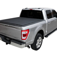 Access 09-18 Ram 1500 / 19+ Classic (w/o Rambox) 5ft 7in LOMAX Trifold Bed Cover - Black Diamond - Tonneau Covers