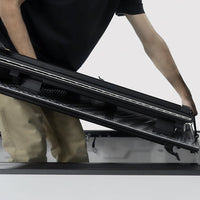 Access 09-18 Ram 1500 / 19+ Classic (w/o Rambox) 5ft 7in LOMAX Trifold Bed Cover - Black Diamond - Tonneau Covers