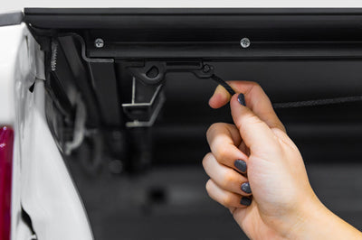 Access LOMAX Tri-Fold Cover 19+ RAM 1500 - 5ft 7in Bed w/o Multifunction Tailgate (Carbon Fiber) - Tonneau Covers