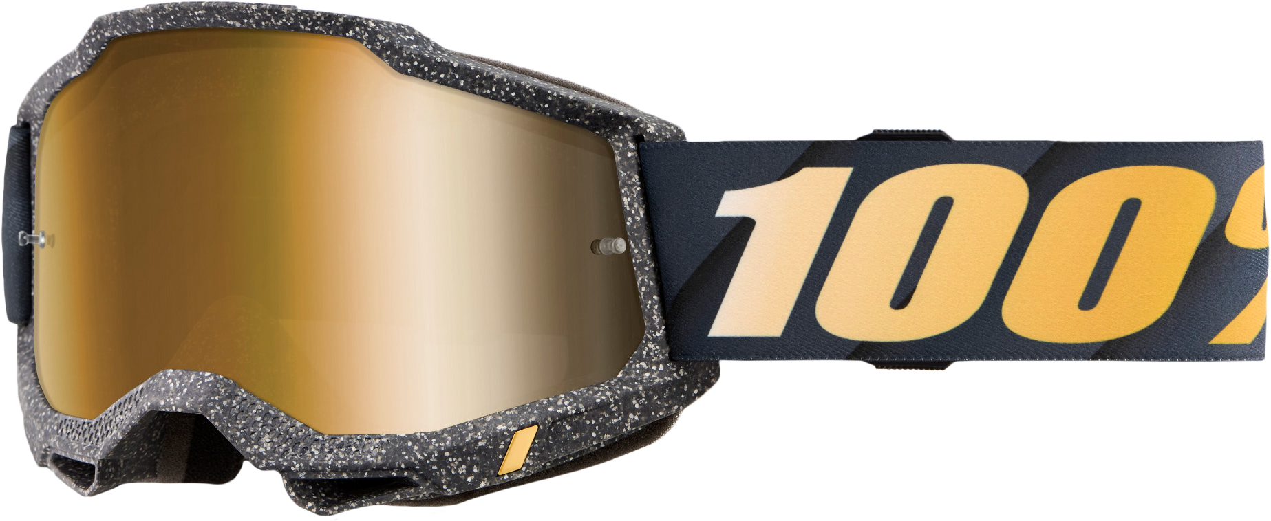 100 PERCENT Accuri 2 Goggle Risland Mirror True Gold Lens Eyewear