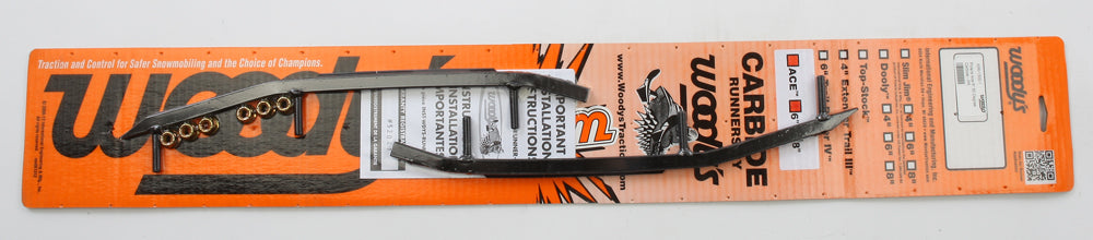 Woodys Ace Runners 6’’ - Snowmobile Collection