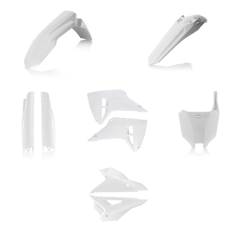Acerbis 2025 Honda CRF250R/ CRF450R Full Plastic Kit - White - Body