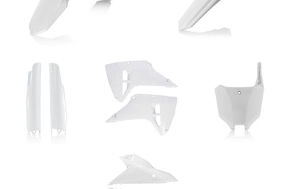 Acerbis 2025 Honda CRF250R/ CRF450R Full Plastic Kit - White - Body