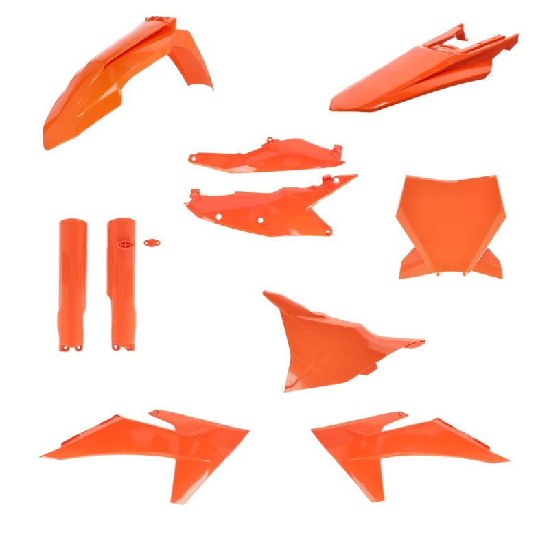 Acerbis 23-24 KTM 125-450 SX/SX-F/XC/XC-F Plastic Kit - 16 Orange - Body