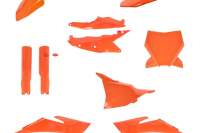 Acerbis 23-24 KTM 125-450 SX/SX-F/XC/XC-F Plastic Kit - 16 Orange - Body