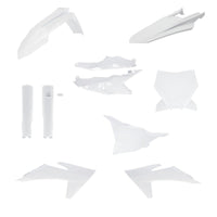 Acerbis 23-24 KTM 125-450 SX/SX-F/XC/XC-F Plastic Kit - White - Body