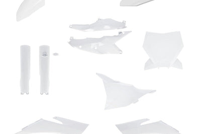Acerbis 23-24 KTM 125-450 SX/SX-F/XC/XC-F Plastic Kit - White - Body