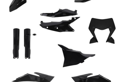 Acerbis 24+ KTM EXC/EXC-F/ XC-F/ XC-W/ XCF-W/ XW-F Full Plastic Kit - Black - Body