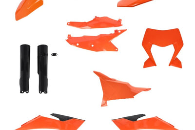 Acerbis 24+ KTM EXC/EXC-F/ XC-F/ XC-W/ XCF-W/ XW-F Plastic Kit - Original 25 - Body
