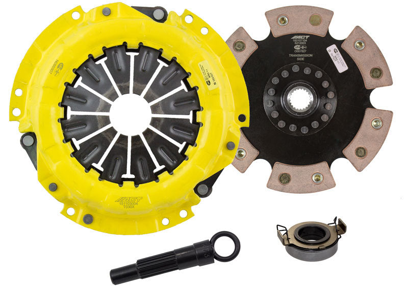 ACT 1991 Geo Prizm XT/Race Rigid 6 Pad Clutch Kit - Drivetrain