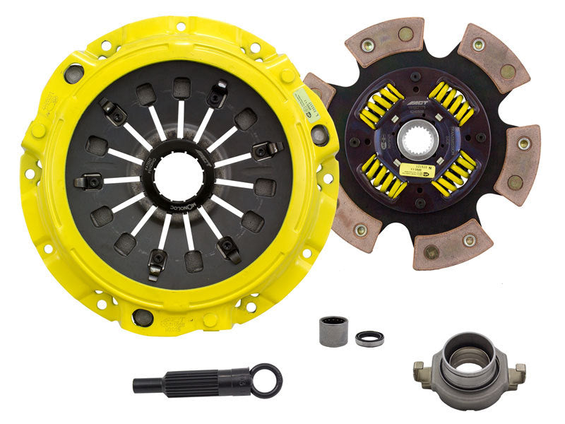 ACT 1993 Mazda RX-7 HD-M/Race Sprung 6 Pad Clutch Kit - Drivetrain