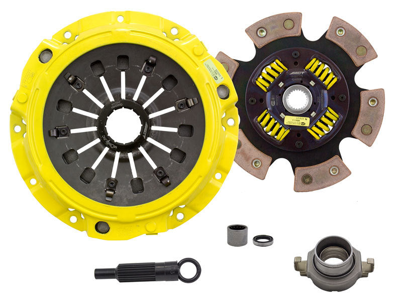 ACT 1993 Mazda RX-7 XT-M/Race Sprung 6 Pad Clutch Kit - Drivetrain